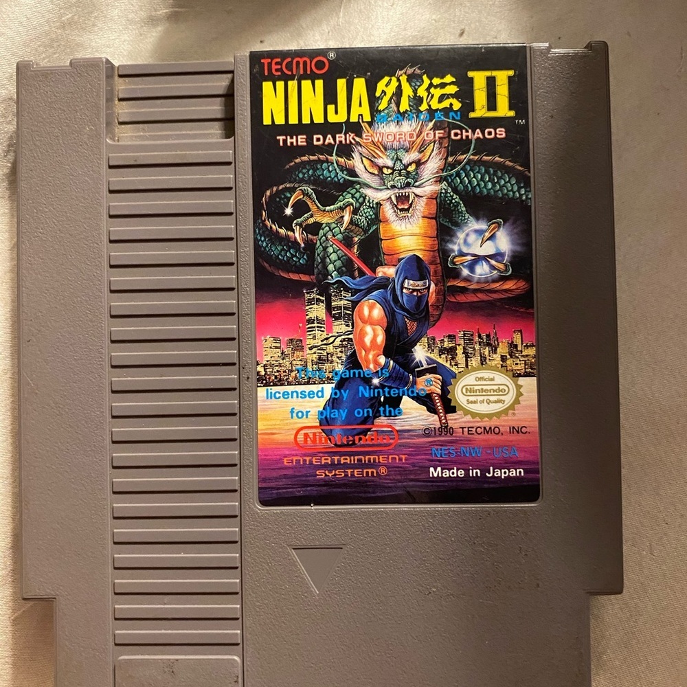 Ninja Gaiden II The Dark Sword of Chaos for Nintendo NES